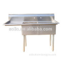 304 Brushed stainless steel kitchen sinks